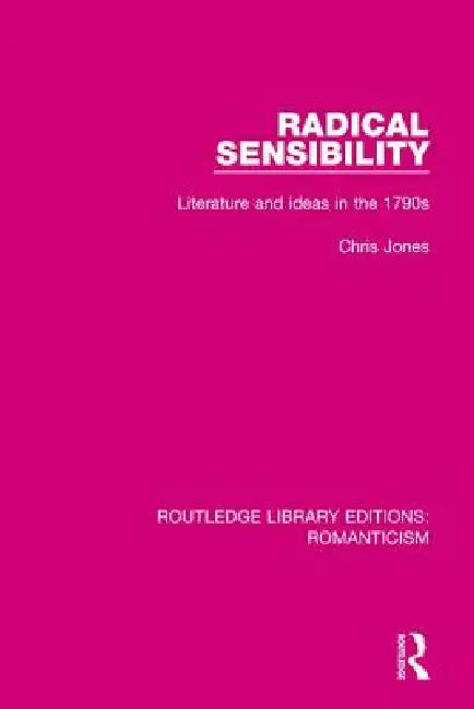 Buy Radical Sensibility (English, Chris Jones) β BookShops.in