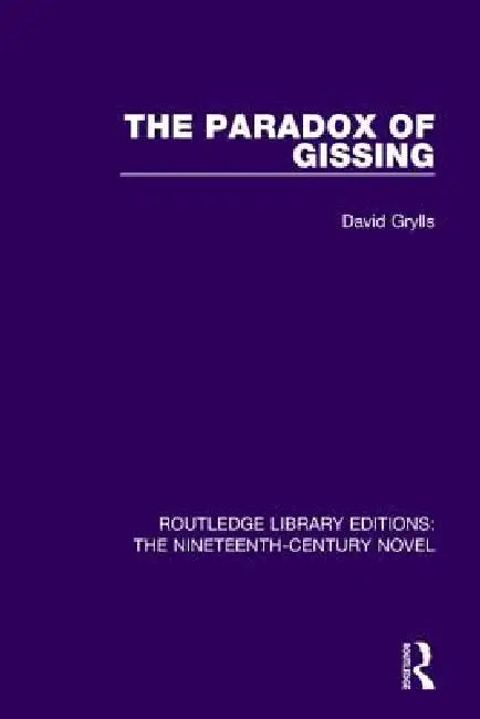Buy The Paradox of Gissing (English, David Grylls) — BookShops.in