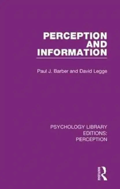 Buy Perception (English) — BookShops.in