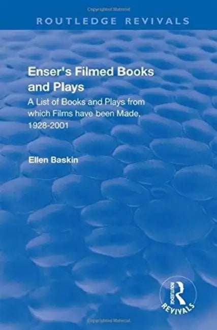 Buy Enser's Filmed Books and Plays (English, Ellen Baskin) — BookShops.in