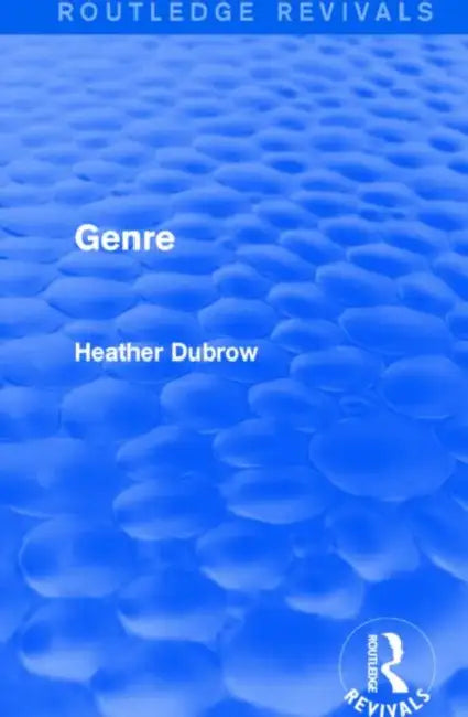 Buy Genre (Routledge Revivals) (English, Heather Dubrow) — BookShops.in
