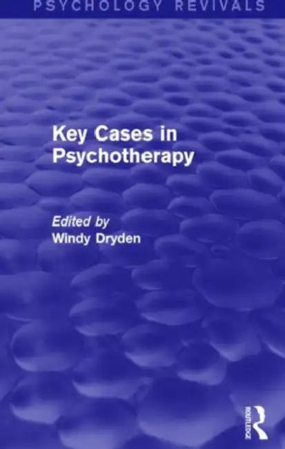 Buy Key Cases in Psychotherapy (English, Windy Dryden) — BookShops.in