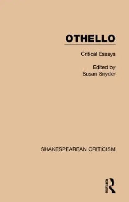 Buy Othello (English, Susan Snyder) — BookShops.in