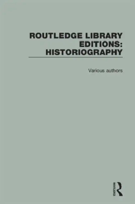 Buy Historiography (English) โ BookShops.in