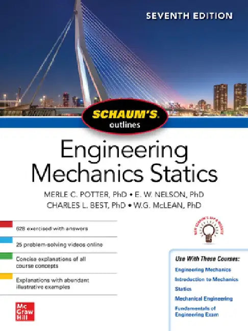 Buy Schaum's Outline of Engineering Mechanics (English, Merle C. Potter) — BookShops.in