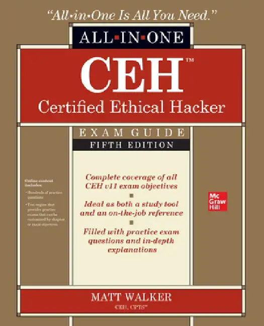 Buy Ceh Certified Ethical Hacker All-In-One Exam Guide, Fifth Edition (English, Matt Walker) — BookShops.in
