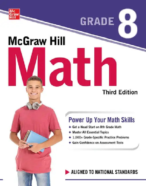 Buy McGraw Hill Math Grade 8, Third Edition (English, McGraw Hill) โ BookShops.in