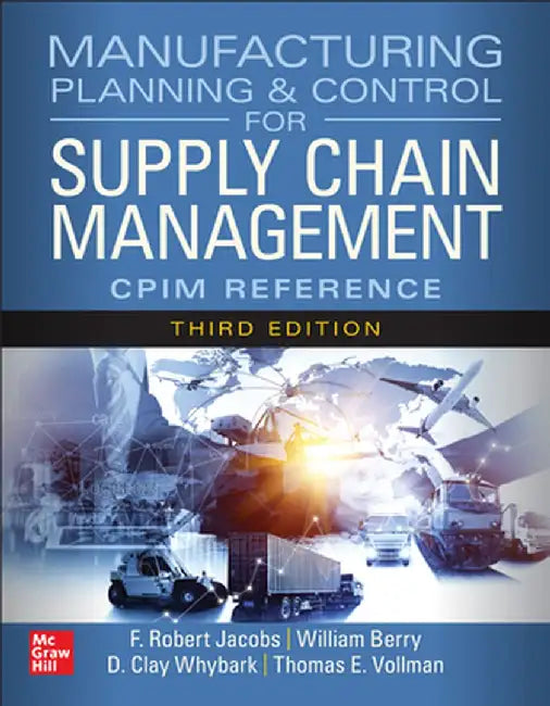 Buy Manufacturing Planning and Control for Supply Chain Management (English, F. Robert Jacobs) โ BookShops.in