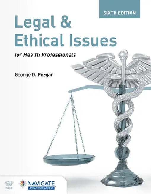 Buy Legal and Ethical Issues for Health Professionals (English, George D. Pozgar) β BookShops.in