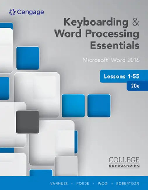Buy Keyboarding and Word Processing Essentials Lessons 1-55 (English, Susie Vanhuss | Connie Forde | Donna Woo) โ BookShops.in