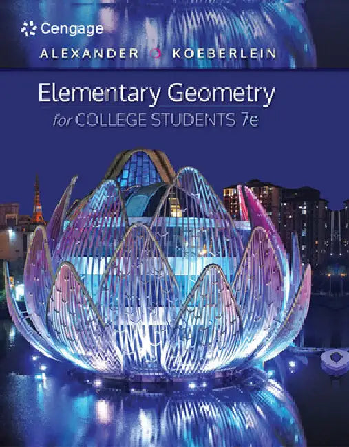 Buy Elementary Geometry for College Students (English, Daniel C. Alexander | Geralyn M. Koeberlein) โ BookShops.in