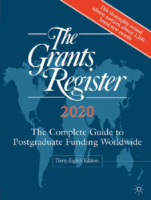 Buy The Grants Register 2020 (English, Palgrave MacMillan) — BookShops.in