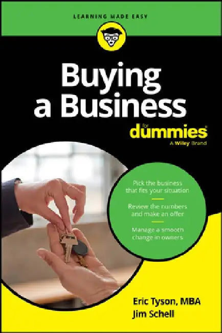 Buy Buying a Business for Dummies (English, Eric Tyson) — BookShops.in