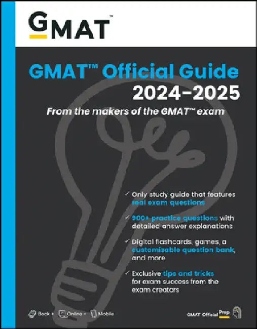 Buy GMAT Official Guide 2024-2025 (English, Gmac (Graduate Management Admission Coun) — BookShops.in