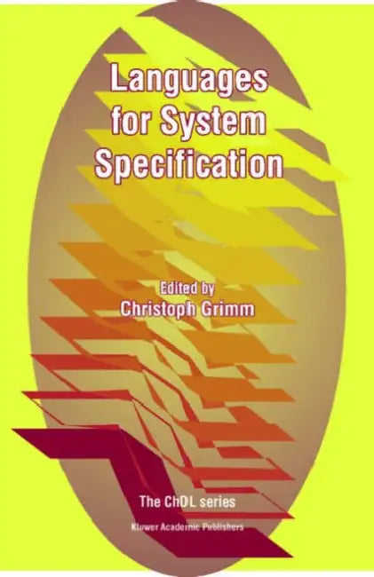 Buy Languages for System Specification (English, Christoph Grimm) — BookShops.in
