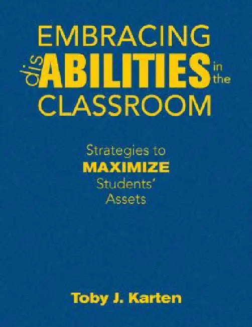 Buy Embracing Disabilities in the Classroom (English, Toby J. Karten) β BookShops.in