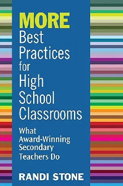 Buy MORE Best Practices for High School Classrooms (English, Randi Stone) — BookShops.in