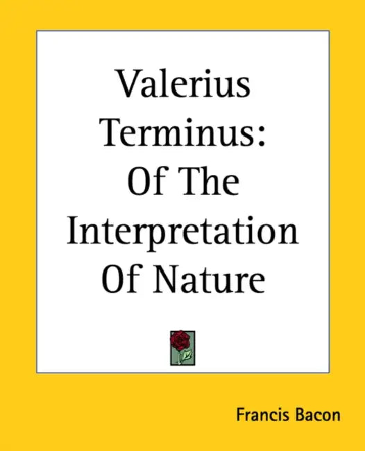 Buy Valerius Terminus (English, Francis Bacon) — BookShops.in