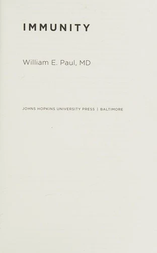 Buy Immunity (English, William E. Paul) — BookShops.in
