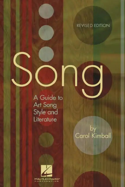 Buy Song: A Guide to Art Song Style and Literature (English, Carol Kimball) โ BookShops.in