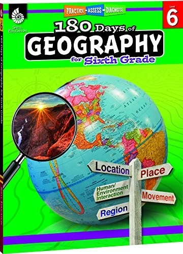 Buy 180 Days of Geography for Sixth Grade (Grade 6) (English, Jennifer Edgerton) — BookShops.in
