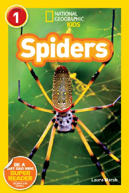 Buy Spiders (National Geographic Readers, Level 1) (English, Laura Marsh | National Geographic Kids) — BookShops.in