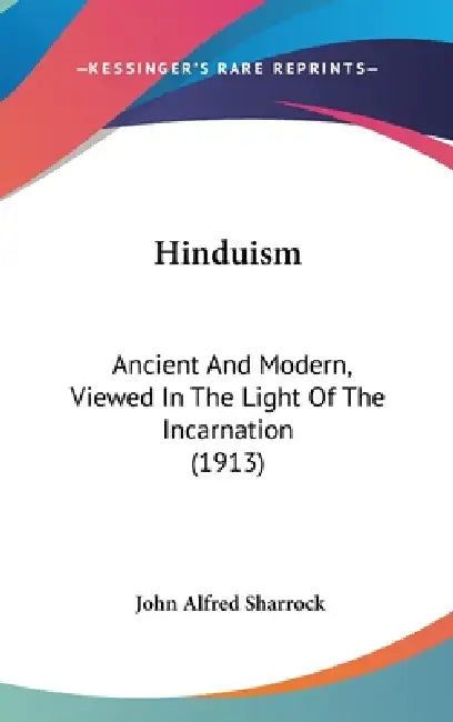 Buy Hinduism (English, John Alfred Sharrock) — BookShops.in