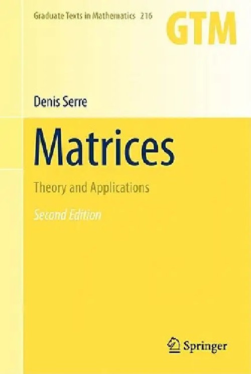 Matrices: Theory and Applications – Denis Serre – Springer view 2