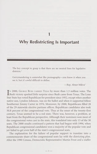 Buy Redistricting (English, Charles S. Bullock) — BookShops.in