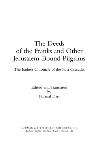 Buy Deeds of the Franks and Other Jerusalem-Bound Pilgrims (English, Nirmal Dass) — BookShops.in