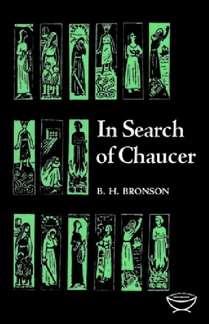 Buy In Search of Chaucer (English, Bertrand Bronson) — BookShops.in