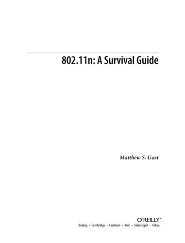 Buy 802.11n (English, Matthew S. Gast) — BookShops.in