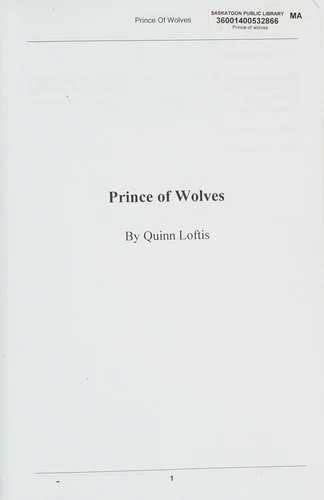 Buy Prince of Wolves (English, Quinn A. Loftis) — BookShops.in