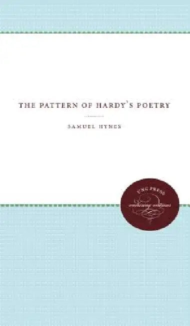 Buy The Pattern of Hardy's Poetry (English, Samuel Hynes) — BookShops.in