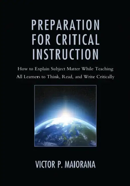 Buy Preparation for Critical Instruction (English, Victor P. Maiorana) — BookShops.in