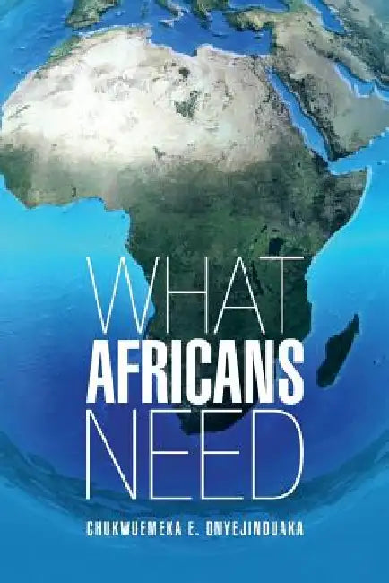 Buy What Africans Need (English, Chukwuemeka E. Onyejinduaka) — BookShops.in