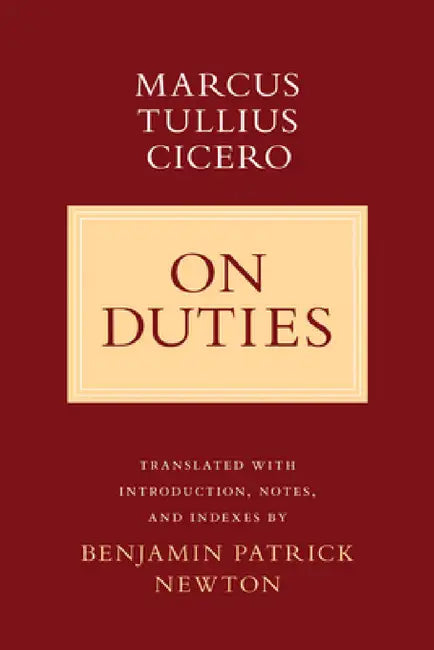Buy On Duties (English, Marcus Tullius Cicero | Benjamin Patrick Newton) — BookShops.in