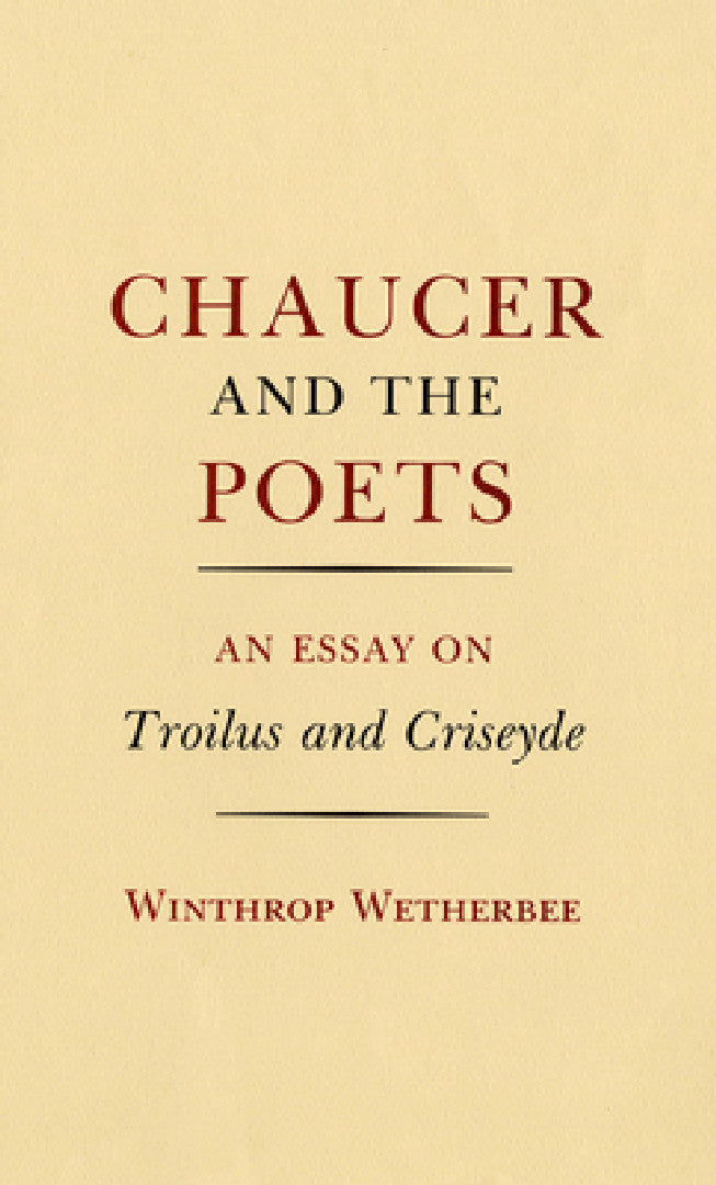 Buy Chaucer and the Poets (English, Winthrop Wetherbee) — BookShops.in