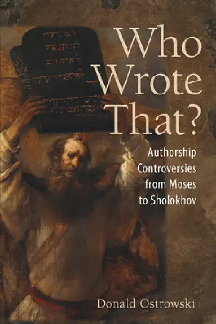 Buy Who Wrote That? (English, Donald Ostrowski) — BookShops.in