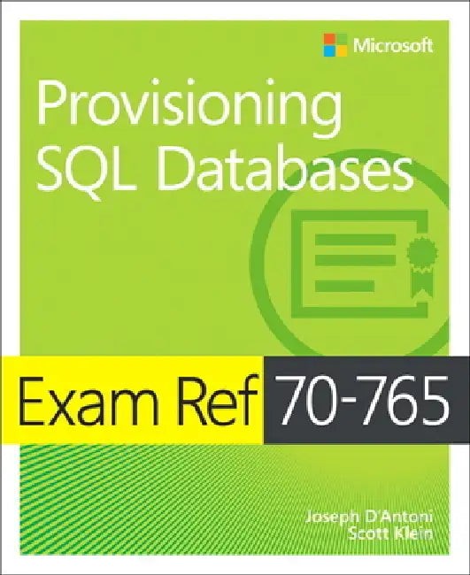 Exam Ref 70-765 Provisioning SQL Databases - Martina D'Antoni view 2