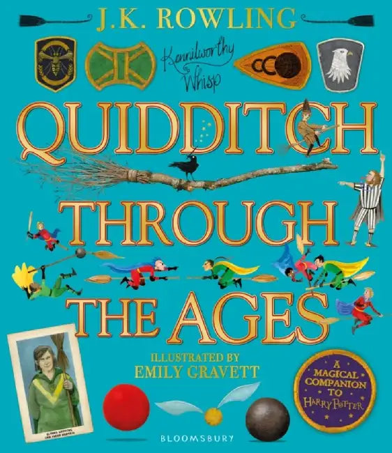 Buy Quidditch Through the Ages - Illustrated Edition (English, J. K. Rowling) — BookShops.in