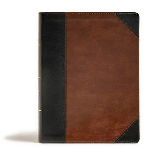 Buy CSB Tony Evans Study Bible, Black/Brown Leathertouch (English, Tony Evans) — BookShops.in