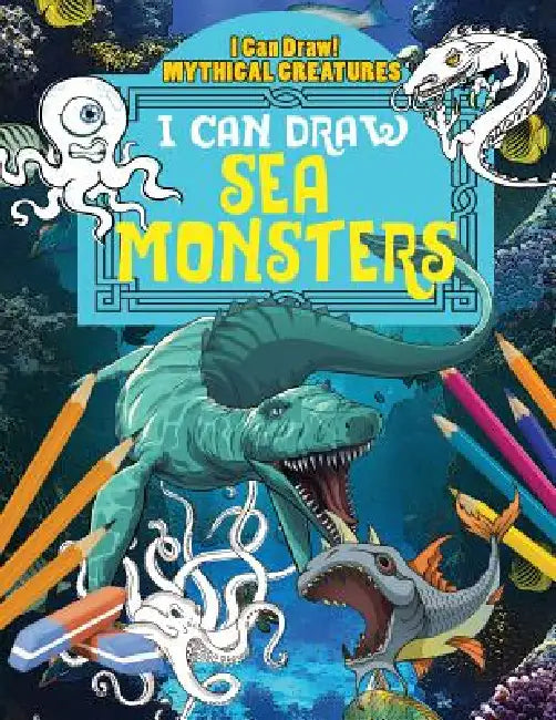 Buy I Can Draw Sea Monsters (English, Jane Yates) — BookShops.in
