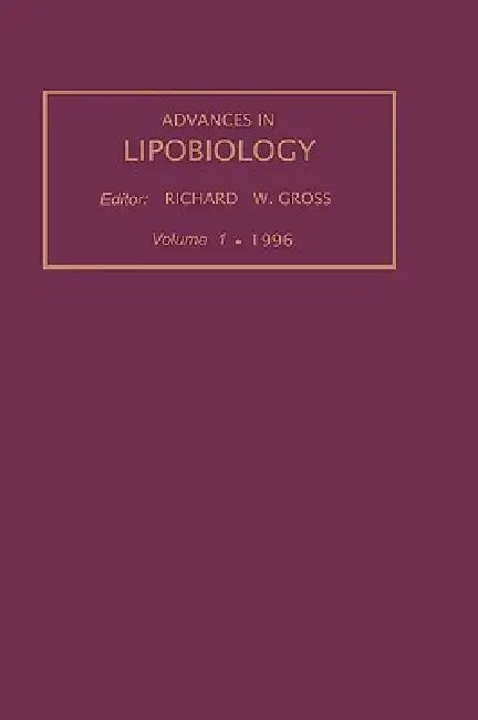 Buy Advances in Lipobiology, Volume 1 (English, R. W. Gross) β BookShops.in