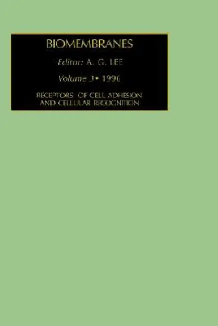 Buy Receptors of Cell Adhesion and Cellular Recognition (English, A. G. Lee) — BookShops.in