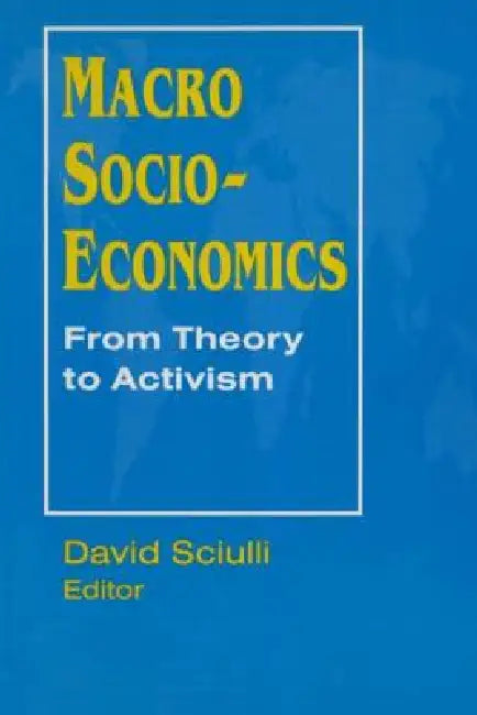 Buy Macro Socio-Economics (English, David Sciulli) — BookShops.in