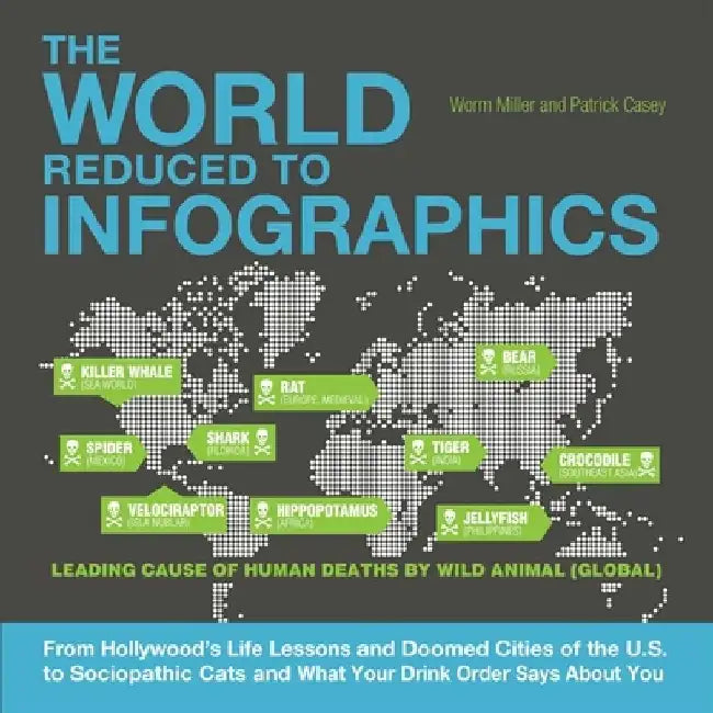 Buy World Reduced to Infographics (English, Patrick Casey) — BookShops.in