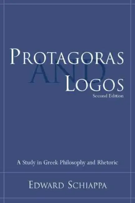 Buy Protagoras and Logos (English, Edward Schiappa) — BookShops.in
