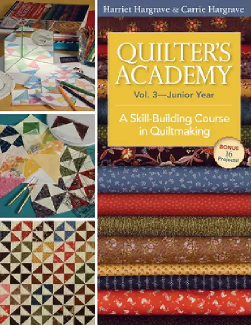 Buy Quilter's Academy Vol. 3 - Junior Year (English, Harriet Hargrave) — BookShops.in