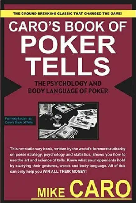 Buy Caro's Book of Poker Tells (English, Mike Caro) — BookShops.in